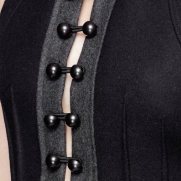 ISABEL MARANT Wool Felt Peplum Top. Original retail $440 - Picture 15 of 16